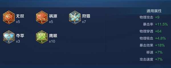 《王者荣耀》狄仁杰最强六神出装顺序和铭文搭配
