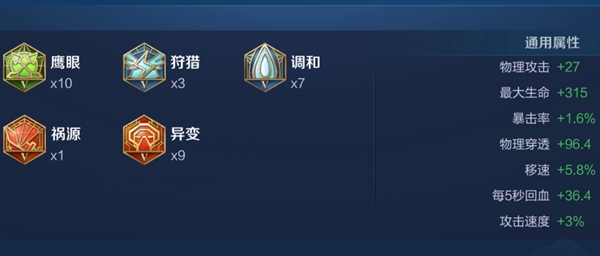 《王者荣耀》钟无艳最强六神出装顺序和铭文搭配