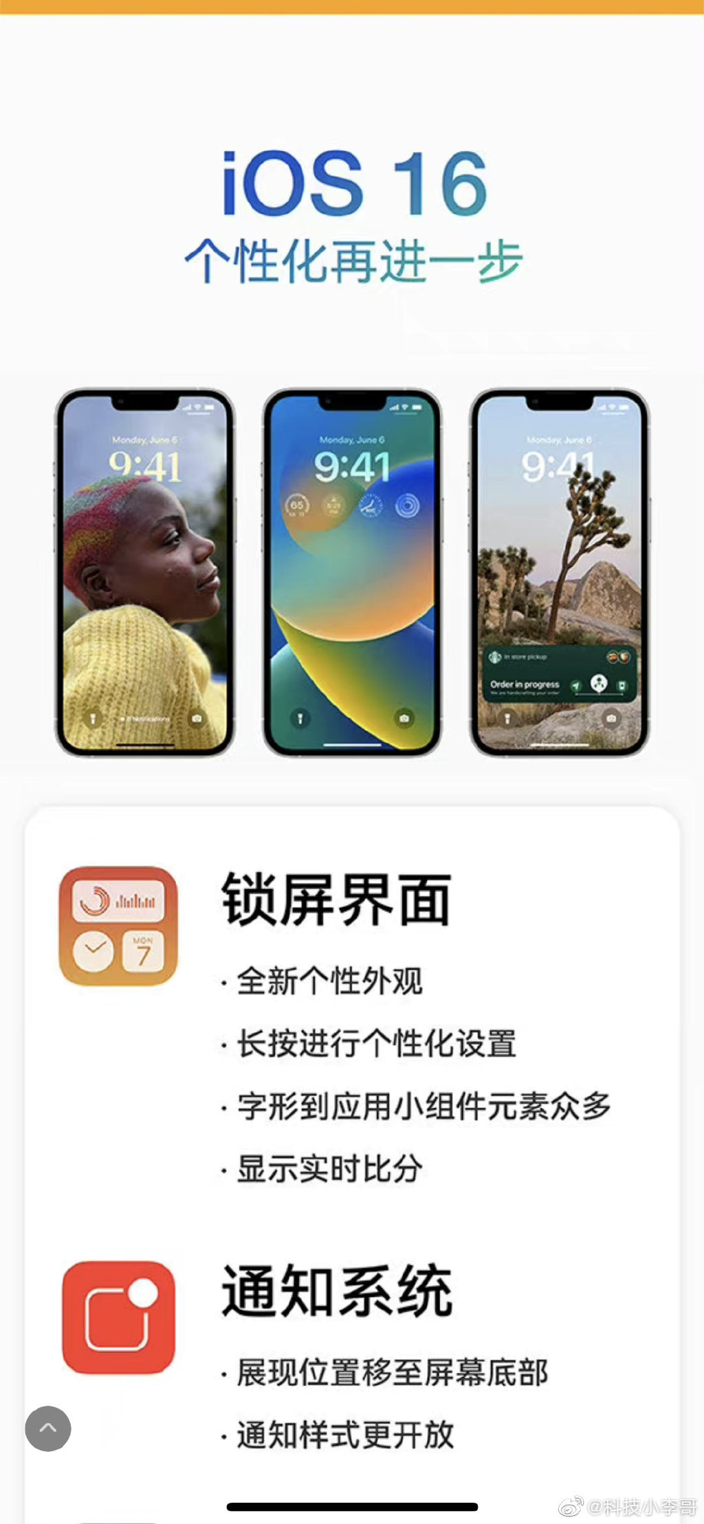 《iOS16》更新了什么