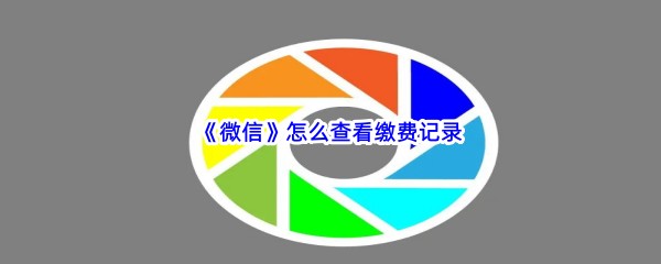 《微信》怎么查看缴费记录