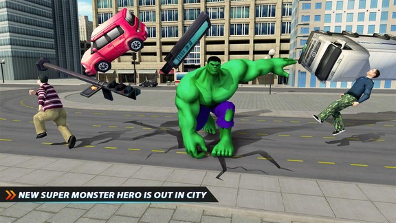 城市超级怪物英雄