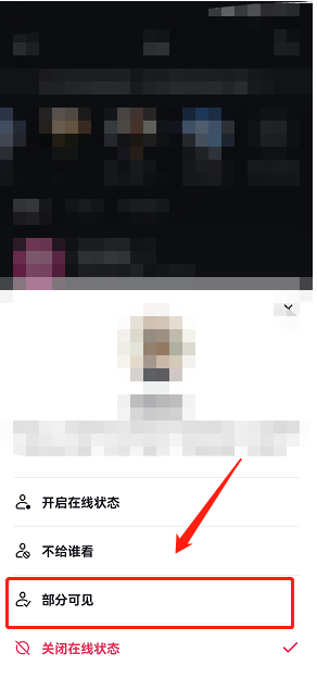 《抖音》怎么设置在线状态