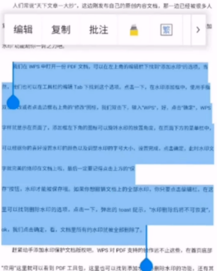 《WPSoffice》怎么将文字导出