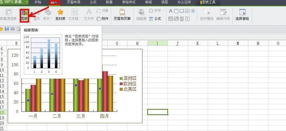 《WPSoffice》怎么制作折线图