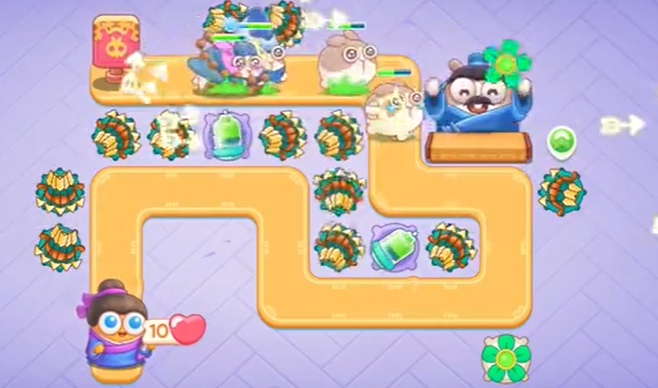 《保卫萝卜4》白萝卜传奇第五关怎么过