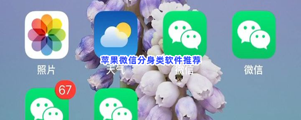 苹果微信分身类软件推荐