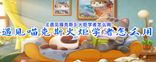 《遇见喵克斯》火炬学者怎么用