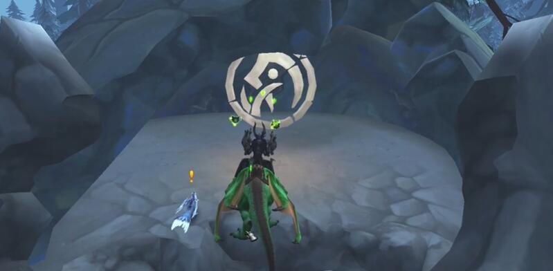 《魔兽世界》碧蓝林海巨龙魔符位置在哪