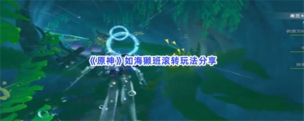 《原神》如海獭班滚转玩法分享
