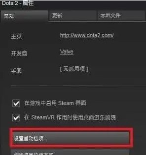 《dota2》国服启动项怎么设置