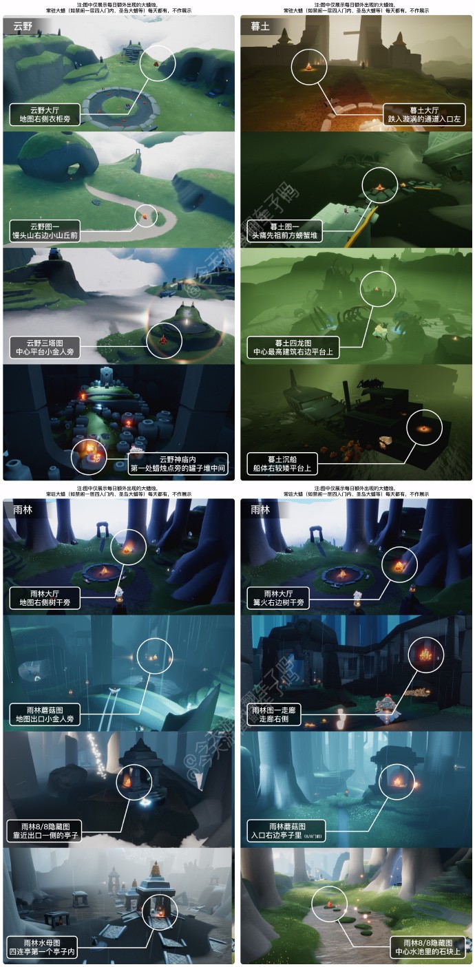2023《sky光遇》9月23日大蜡烛位置介绍
