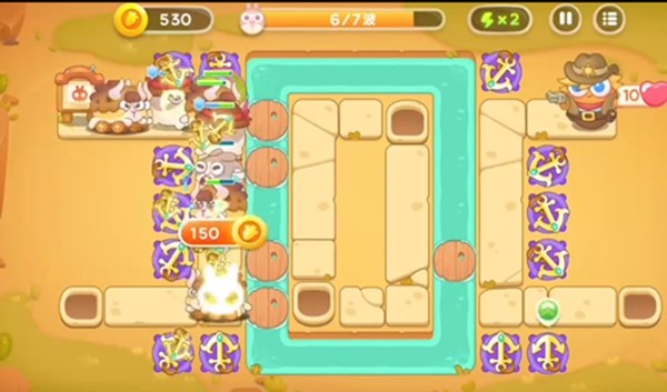 《保卫萝卜4》怎么通过波仔很忙第3关