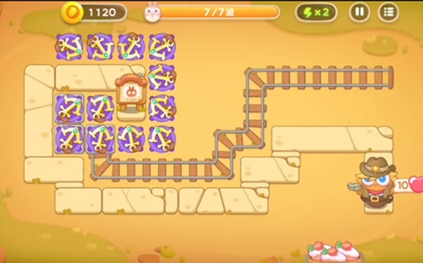 《保卫萝卜4》怎么通过波仔很忙第9关