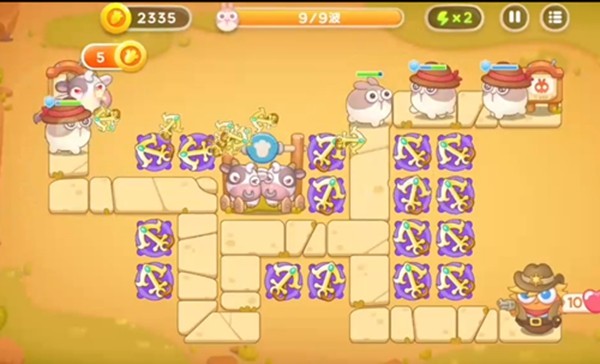 《保卫萝卜4》怎么通过波仔很忙第15关