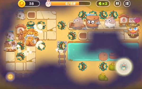 《保卫萝卜4》怎么通过波仔很忙第24关