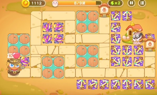 《保卫萝卜4》怎么通过波仔很忙第35关