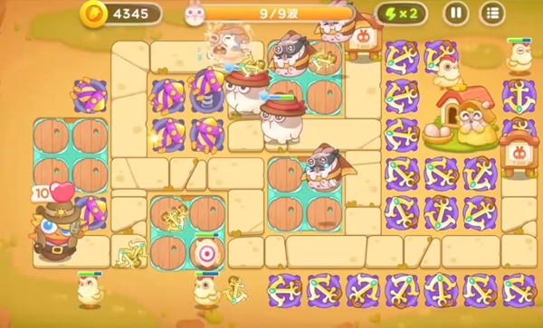 《保卫萝卜4》怎么通过波仔很忙第35关