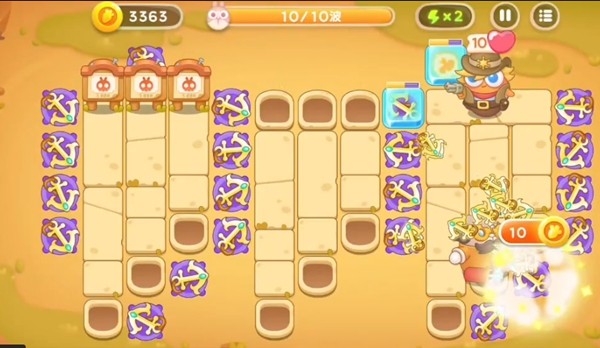 《保卫萝卜4》怎么通过波仔很忙第39关