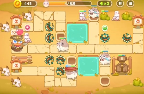 《保卫萝卜4》怎么通过波仔很忙第41关