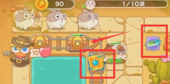 《保卫萝卜4》怎么通过波仔很忙第60关