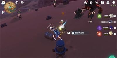 《原神》怎么开启荒石苍漠沙堆宝箱
