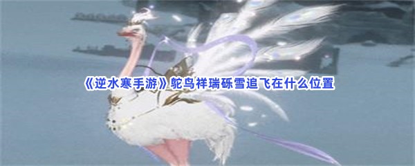 《逆水寒手游》鸵鸟祥瑞砾雪追飞在什么位置？获得鸵鸟祥瑞砾雪追飞的步骤介绍