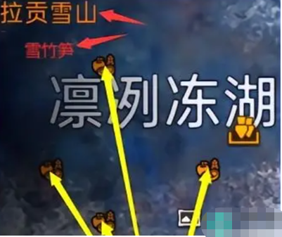 《星球重启》雪竹笋采集具体位置在哪？雪竹笋怎么才能采集？