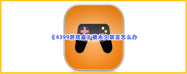 《4399游戏盒》被永久禁言怎么办？被永久禁言如何解决？