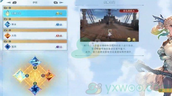 《碧蓝幻想relink》伊欧带什么技能？技能如何搭配呢