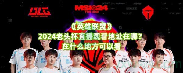 《英雄联盟》2024老头杯直播观看地址在哪？在什么地方可以看