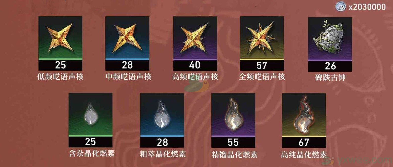 《鸣潮》炽霞升级需要什么材料？角色晋级材料介绍