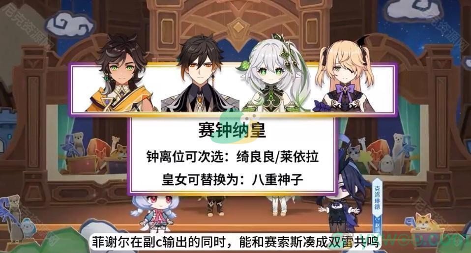 《原神》4.7赛索斯和什么角色配队最好？最佳配队攻略指南