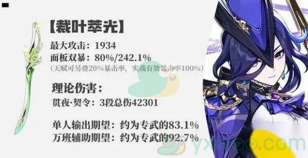 《原神》4.7克洛琳德除了专武还能用什么武器呢？最佳武器推荐指南