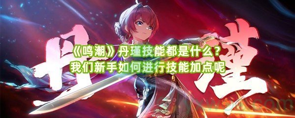 《鸣潮》丹瑾技能都是什么？我们新手如何进行技能加点呢
