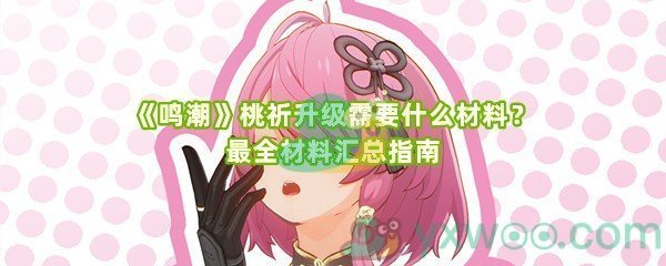 《鸣潮》桃祈升级需要什么材料？最全材料汇总指南