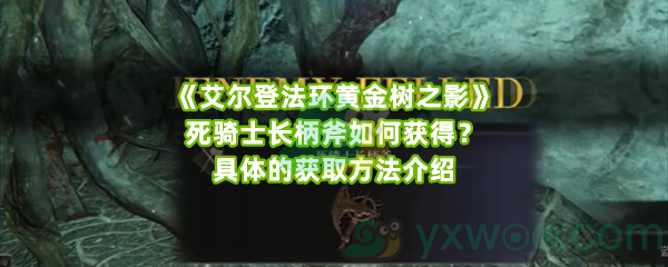 《艾尔登法环黄金树之影》死骑士长柄斧如何获得？具体的获取方法介绍