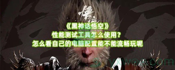 《黑神话悟空》性能测试工具怎么使用？怎么看自己的电脑配置能不能流畅玩呢