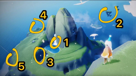 《Sky光遇》圣岛季记忆碎片位置