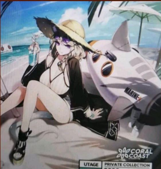 《明日方舟》宴泳装皮肤展示