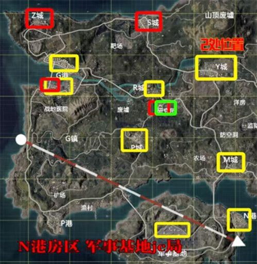 《和平精英》中秋模式鸡蛋位置介绍