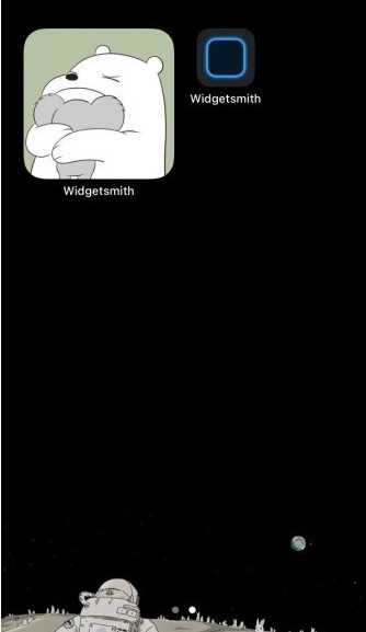 《Widgetsmith》背景图片设置方法