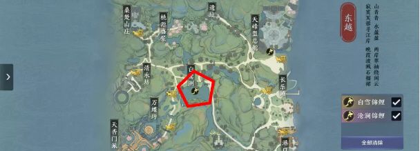 《天涯明月刀手游》五行珍藏水奇遇完成方法介绍