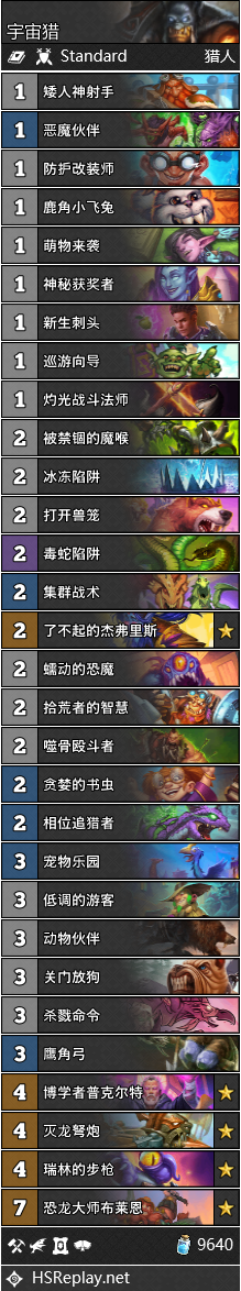 《炉石传说》暗月马戏团强势卡组推荐