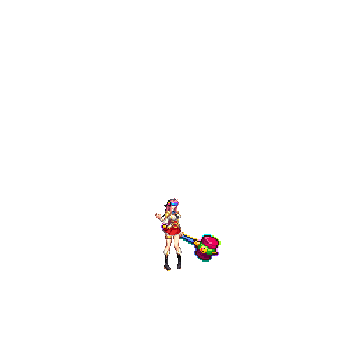 《DNF》昔日时光武器装扮展示