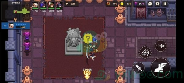 《坎公骑冠剑》世界7-5地牢最底层三星攻略