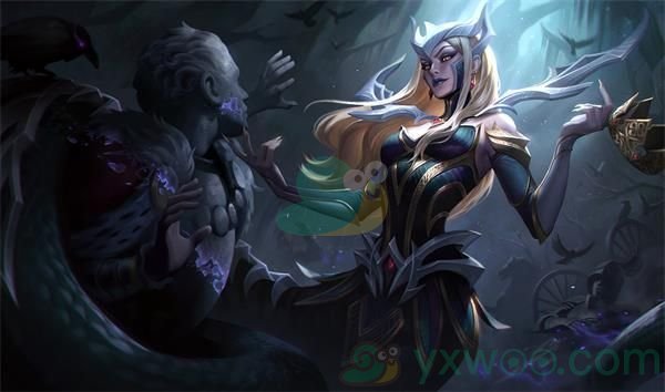 《LOL》11.16版本魔女卡西奥佩娅皮肤特效展示