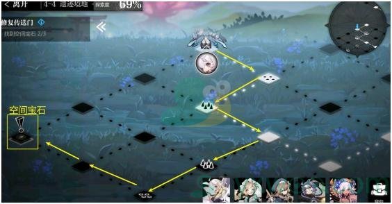 《灵魂潮汐》4-4遗迹之境100%探索通关攻略