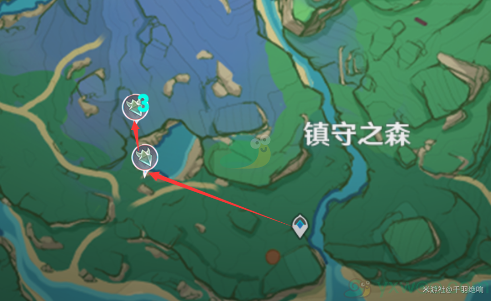 《原神》晶核每周采集路线介绍